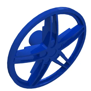 Wheel Cover 5 Spoke for Wheel 20 x 30 with Red Edge Print