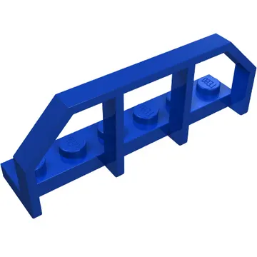 Plate Special 1 x 6 with Train Wagon End Fence