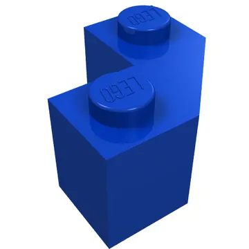 Brick Wedged 2 x 2 Facet