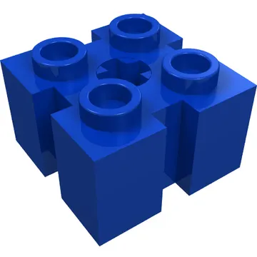 Brick Special 2 x 2 with Grooves and Axle Hole