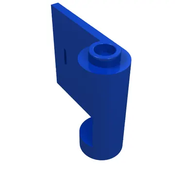 Door 1 x 3 x 2 Left - Open Between Top and Bottom Hinge with White Line print