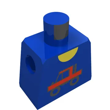 Torso Town Trucker Logo Print