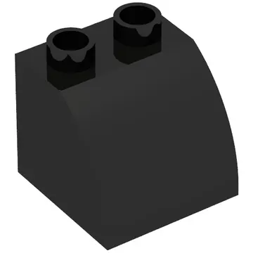 Duplo Brick 2 x 2 x 1 1/2 with Curved Top