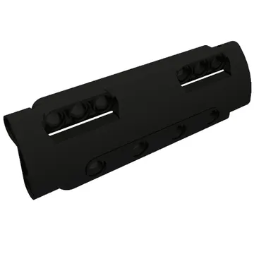 Technic Panel Curved 11 x 3 with 10 Pin Holes through Panel Surface