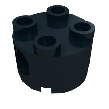 Brick Round 2 x 2, Pin Holes