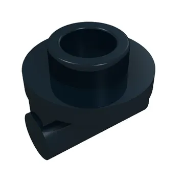 Plate Round 1 x 1 with Hollow Stud and Bar on Underside
