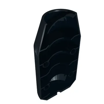 Tipper Drum 3 x 6 x 10 Cement Mixer Half with 4 Technic Pin Holes