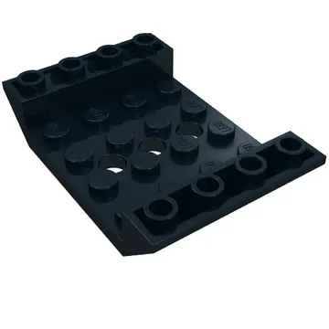 Brick Sloped Inverted 45° 6 x 4 Double with 4 x 4 Recessed and 3 Holes