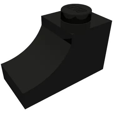 Brick Curved 2 x 1 with Inverted Cutout