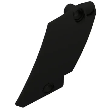 Technic Panel Curved 5 x 7 Parallelogram Right