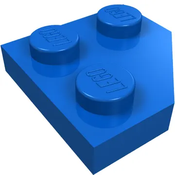 Wedge Plate 2 x 2 Cut Corner