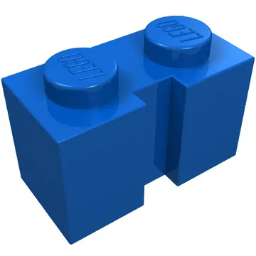 Brick Special 1 x 2 with Groove
