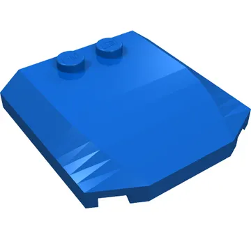 Brick Wedged, Curved Triple 4 x 4 x 2/3 with 2 Studs