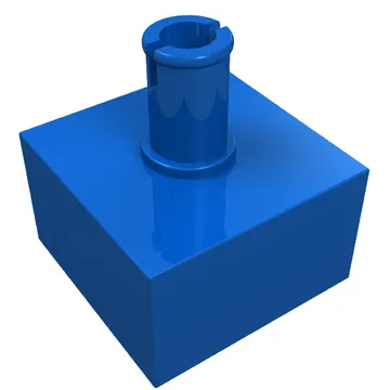 Brick Special 2 x 2 No Studs, Top Pin
