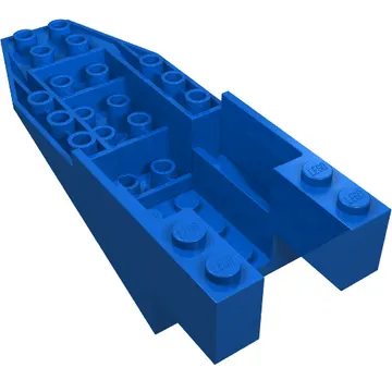 Brick Wedged, Sloped Inverted 11 x 4 x 2 2/3 Cockpit
