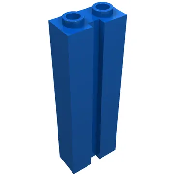 Brick Special 1 x 2 x 5 with Groove