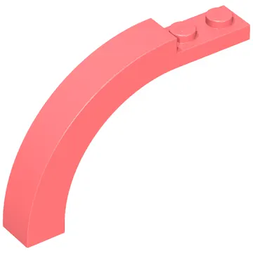 Brick Arch 1 x 6 x 3 1/3 Curved Top