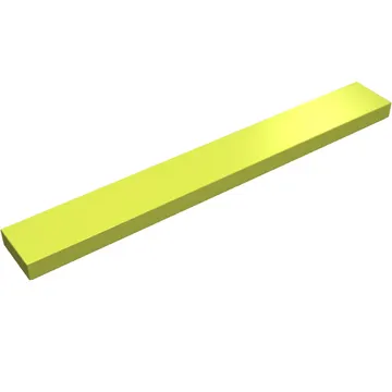 Tile 1 x 8 with Groove