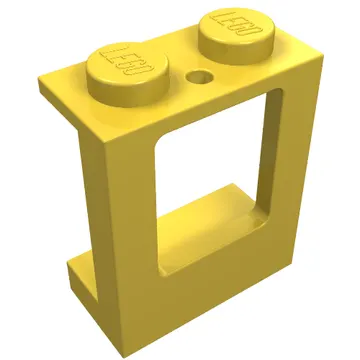Window 1 x 2 x 2 Plane, Solid Studs