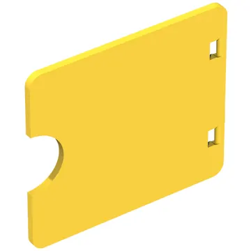 Duplo Door / Window with Cutout (Semi Oval)