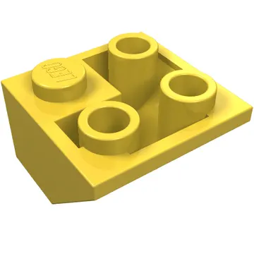 Brick Sloped Inverted 45° 2 x 2 Double Convex