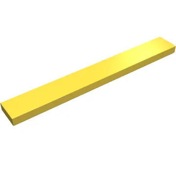 Tile 1 x 8 with Groove
