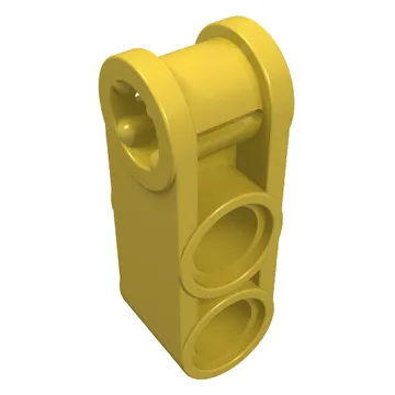 Technic Axle and Pin Connector Perpendicular 3L with 2 Pin Holes