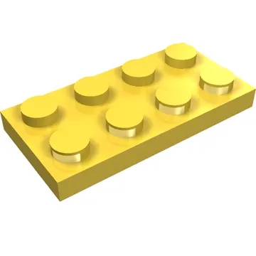 Plate 2 x 4 with Electric Contacts