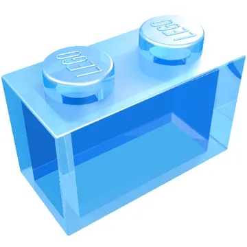 Brick 1 x 2 without Bottom Tube