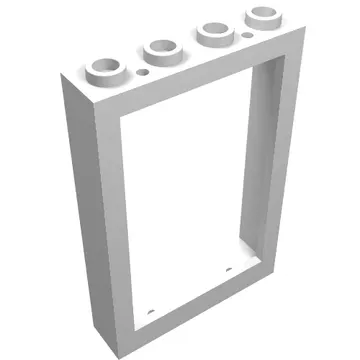 Window 1 x 4 x 5 with Hollow Studs