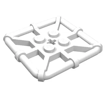 Plate Special 2 x 2 with Bar Frame Square