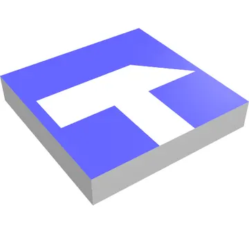 Tile 2 x 2 with Tool Sledgehammer Print