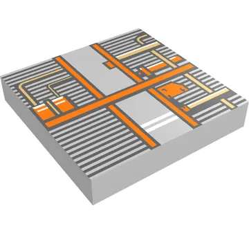 Tile 2 x 2 with Snowspeeder Vent Print