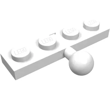 Plate Special 1 x 4 with Towball