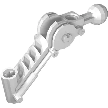Large Figure Skeletal, Limb, Angular with Ball Joint, and Axle Hole