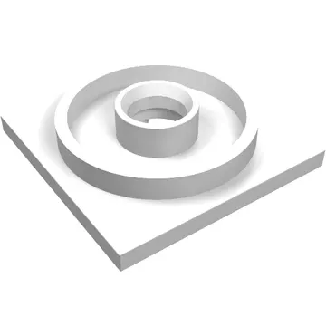 Turntable 4 x 4 Square Base