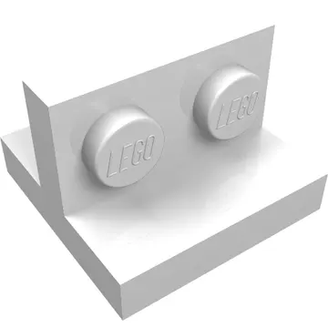 Bracket 2 x 2 with 1 x 2 Vertical Studs