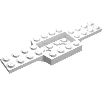 Vehicle Base 4 x 12 x 3/4 with 4 x 2 Recessed Center with Smooth Underside