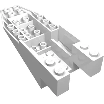 Brick Wedged, Sloped Inverted 11 x 4 x 2 2/3 Cockpit