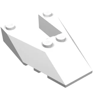 Brick Wedged, Sloped 6 x 4 Cutout, Stud Notches