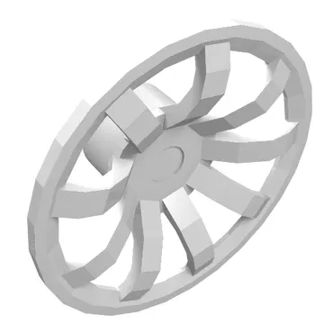 Wheel Cover 9 Spoke - 24mm D.
