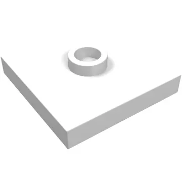 Plate Special 2 x 2 with Groove and Center Stud (Jumper)