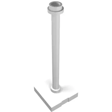 Tile Special 2 x 2 with Bar, Hollow Stud with Stop Ring (Flag Pole)