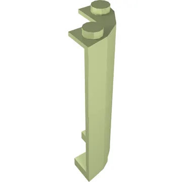 Cylinder Quarter 2 x 2 x 5 (Wall)
