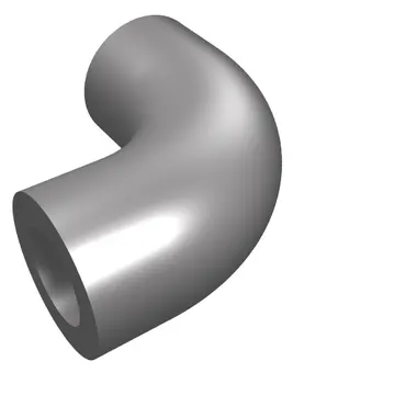 Brick Round 1 x 1 diameter Tube with 90 Degree Elbow (2 x 2 x 1) and Axle Holes (Crossholes) at each end