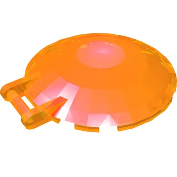 Dish 6 x 6 Inverted - No Studs with Handle