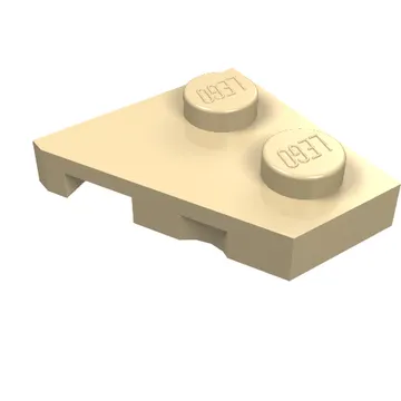 Wedge Plate 2 x 2 Right