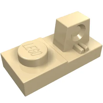 Hinge Plate 1 x 2 Locking with 1 Finger On Top