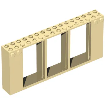 Frame 2 x 16 x 6 with Knobs