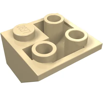 Brick Sloped Inverted 45° 2 x 2 Double Convex